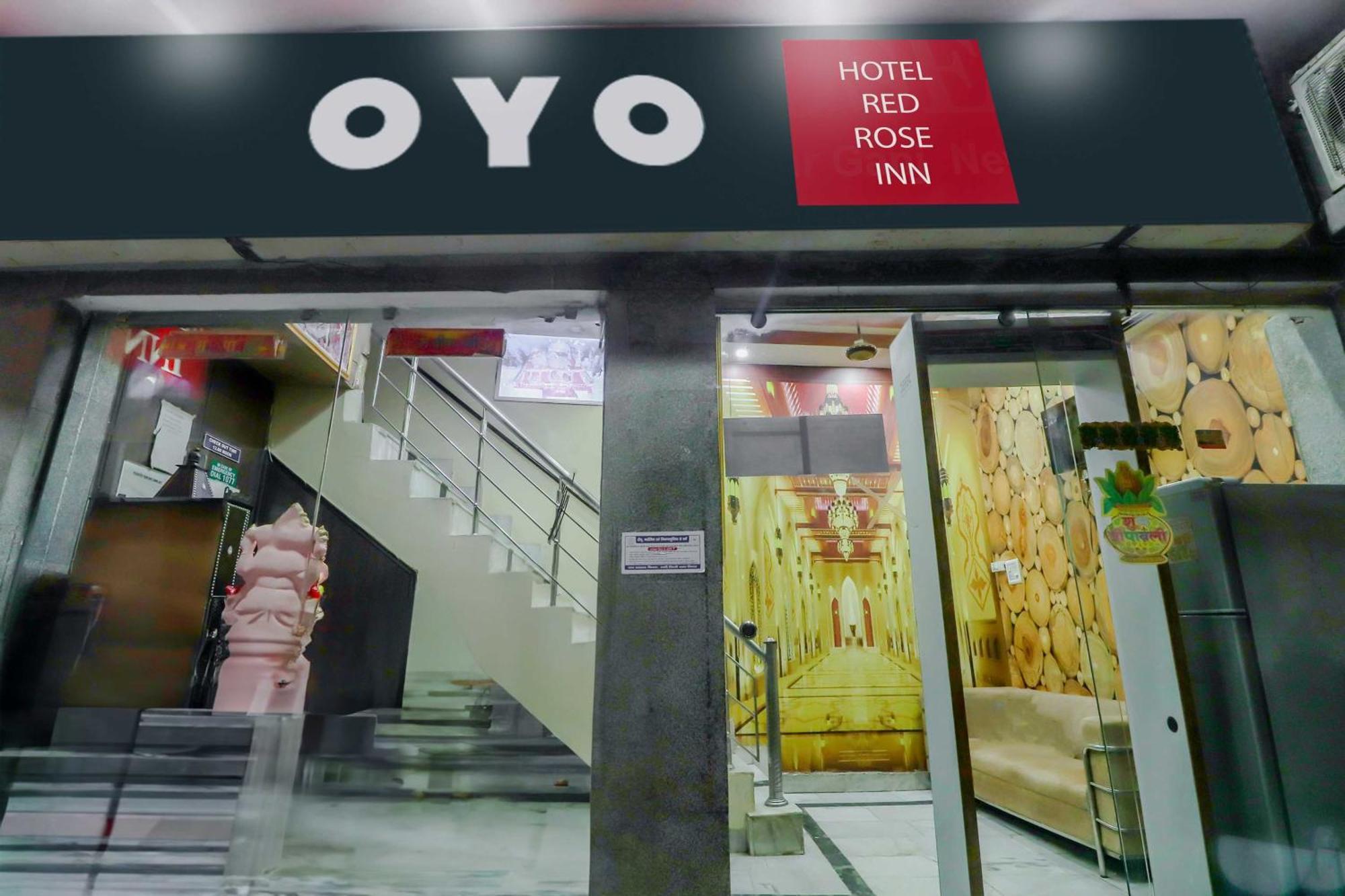 Oyo Flagship 81569 The Red Rose Inn นิวเดลี ภายนอก รูปภาพ